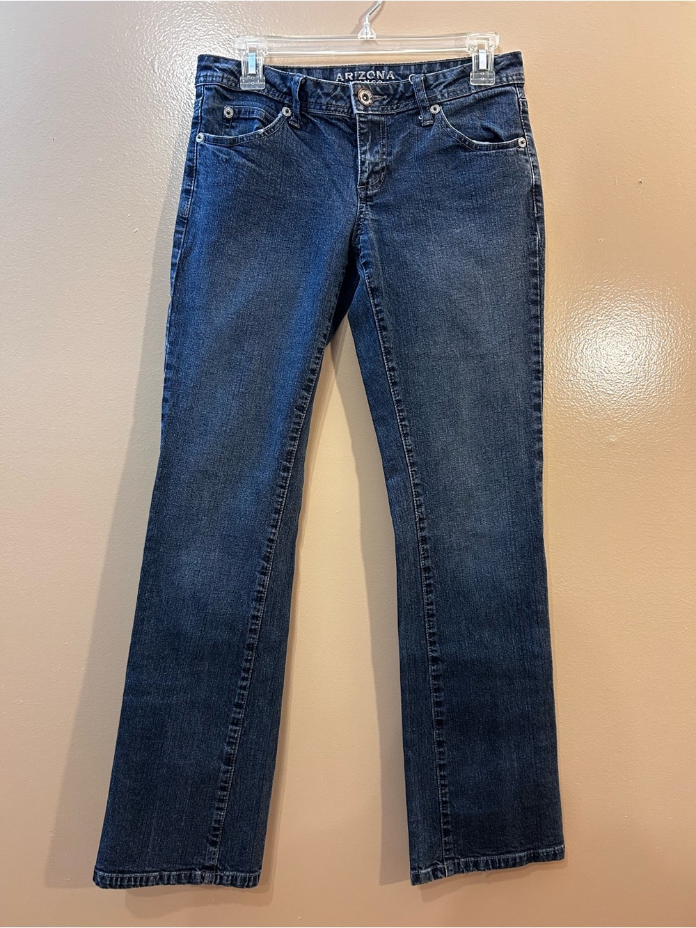 Arizona Jean Company Women's Dark Blue Boot Cut Jeans